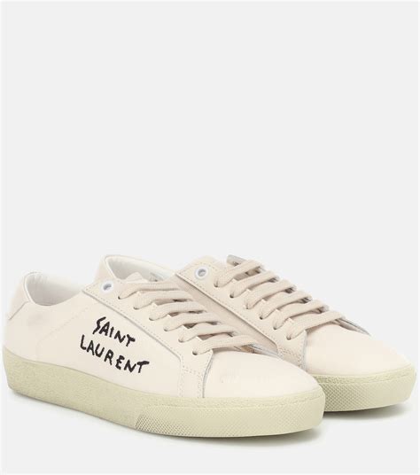 yves saint laurent white sneakers|saint laurent sneakers women sale.